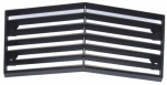 E12413 GRILLE-FRONT-CENTER-WITH BLACK EDGE-74
