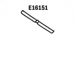 E16151 BONDING STRIP-SURROUND REINFORCEMENT-PRESS MOLDED-WHITE-63-66