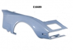E16689 FRONT END-HALF-DOOR TO CENTER OF HOOD-HAND LAYUP-NO BARS-RIGHT HAND-73-74