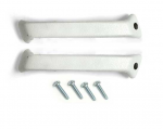 E18943 PULL KIT-DOOR HANDLE-INTERIOR-WHITE-BOTH SIDES-WITH MOUNT SCREWS-65-77