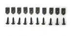 E19169 SCREW KIT-FRONT GRILLE-WITH U NUTS-20 PIECES-75-79