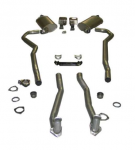 E20215 EXHAUST SYSTEM-DELUXE-2 TO 2.5 INCH-SMALL BLOCK-AUTOMATIC-70-72
