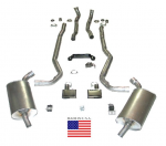 E20235 EXHAUST SYSTEM-DELUXE-2.5 INCH-BIG BLOCK-454-MANUAL-70-72
