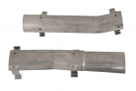 E20423 HEAT SHIELD-EXHAUST PIPE-2.5 INCH-STAINLESS STEEL-PAIR-64-65 TEMPORARILY DISCONTINUED