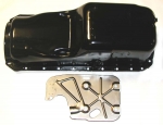 E8882 PAN-OIL-WITH WINDAGE TRAY-BIG BLOCK-DISCONTINUED-65-74