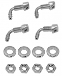 EC172A NOZZLE SET-HEADLAMP WASHER-WITH MOUNTING HARDWARE-12 PIECES-69-71E