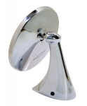 EC371 MIRROR-EXTERIOR REAR VIEW-WITH BOW-TIE LOGO-LEFT-WITH MOUNTING KIT-63L-67