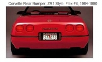 40817 BUMPER-REAR-ZR1 STYLE-FLEX FIT-84-90