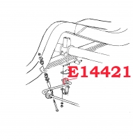 E14421 BUSHING-REAR STABILIZER-SWAY BAR-RUBBER-5/8 INCH-USA-PAIR-60-62