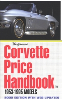 E14590 BOOK-THE GENUINE CORVETTE PRICE HANDBOOK-53-95