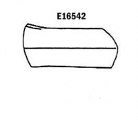 E16542 DOOR-SKIN-HAND LAYUP-BLACK-RIGHT HAND-68