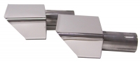 E15146 EXHAUST TIPS-POLISHED STAINLESS STEEL-USA-PAIR-70-72