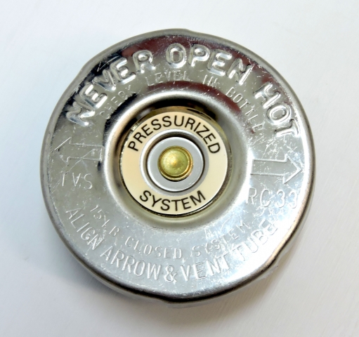 closed system radiator cap