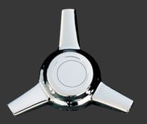 Wheel Spinner Kit With Swept Ear Spinners For 1976-1982 C3 Corvette – 4-Piece Set 2 thumbnail image