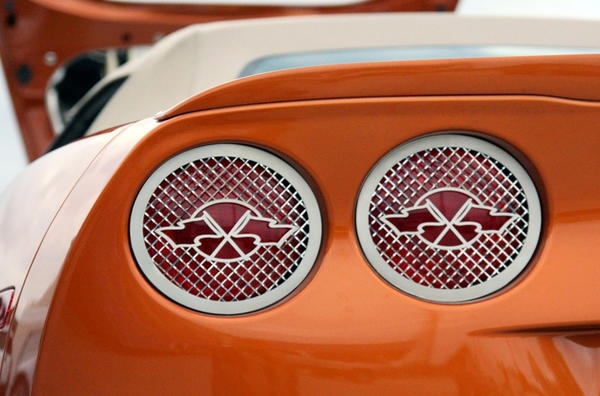 C6 tail clearance light covers
