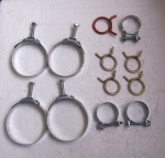 11008A CLAMP SET-HOSE-427 WITH AIR CONDITIONING-FIRST QUARTER OF 1966-12 PIECES-66