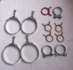Click Here For Full Product Info 11008C CLAMP SET-HOSE-427 WITH AIR CONDITIONING-FIRST QUARTER OF 1967-12 PIECES-67