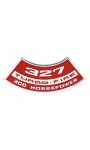 13002 DECAL-AIR CLEANER-327-300 HP-67-68