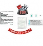 13074A DECAL KIT-ENGINE COMPARTMENT-425 HP-EXCLUDES TI-65