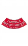 13504 DECAL-AIR CLEANER-350-330 HP-71