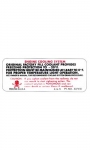 13621 DECAL-COOLING SYSTEM WARNING-73