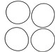E11397 SEAL KIT-REAR WHEEL BEARING-WITH 2 O RINGS-4 PIECES-58-62
