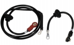 3044 CABLE SET-BATTERY-SIDE POST-2 GAUGE WIRE WITH GROMMETS-PAIR-69L