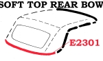 E2301 WEATHERSTRIP-SOFT TOP-REAR BOW-USA-61-62