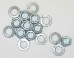 61183 NUT AND LOCK WASHER-FOR SPINDLE HOUSING STUD-8 EACH-63-67