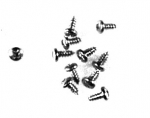 67015 SCREW SET-HARDTOP FRONT STAINLESS STEEL TRIM-11 PIECES-63-67