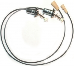 Click Here For Full Product Info 74621 LEADS-REAR LICENSE PLATE LAMP-WITH 2 LEADS AND SOCKETS-58-60