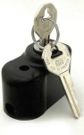 E10809 LOCK-SPARE TIRE-WITH GM REPLACEMENT KEYS-SMALL CAP, SMALL HOLE-63-64