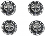 E10936 HUBCAP SET-WITH SPINNERS AND HARDWARE-4 PIECES-59-62