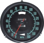 E22365 SPEEDOMETER-ASSEMBLY-WITHOUT SPEED WARNING-USA MADE-69-71