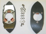 Click Here For Full Product Info E11079 RETAINER SET-TAIL PIPE-REAR BUMPER-ASSEMBLED WITH RIVETS AND BOLTS-PAIR-58-60