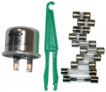 Click Here For Full Product Info E11202 FUSE AND FLASHER KIT-12 PIECES-55-57