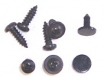 E11582 SCREW AND PIN SET-HINGE PILLAR WEATHERSTRIP-CONVERTIBLE-8 PIECE-63-67