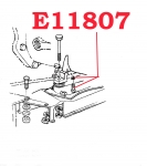 Click Here For Full Product Info E11807 BOLT SET-TRANSMISSION MOUNT BRACKET TO TAIL HOUSING ATTACHING-AP HEADMARK-56-62