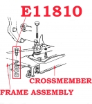 Click Here For Full Product Info E11810 BOLT SET-TRANSMISSION MOUNT CROSSMEMBER TO FRAME-AP HEADMARK-16 PCS-53-62
