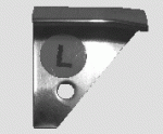 E11863 MOLDING-T TOP CORNER-STAINLESS STEEL-LEFT-78