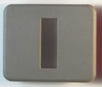 E12081 BEZEL-SEAT BACK RELEASE-GRAY-97-04