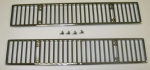 E12095 GRILLE-REAR DECK VENT-CHROME-PAIR-68-76