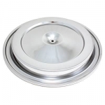 E12122 LID-AIR CLEANER-CHROME-76-81 TEMPORARILY UNAVAILABLE. LONG LEAD BACKORDER