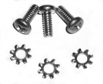 E12557 SCREW AND WASHER SET-REAR COMPARTMENT LATCH RETAINER-3 EACH-68-E79