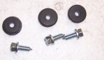 E12645 SCREWS AND GROMMETS-REAR BLOWER MOTOR-MOUNTING-6 PIECES-64-65