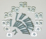 E12831 SCREW KIT-SOFT TOP WEATHERSTRIP-SIDE RAIL T NUT-38 PIECES-56-62