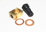 E13070 BLOCK KIT-BRAKE LINE-AT MASTER CYLINDER-WITH SPECIAL BOLT AND 2 COPPER WASHERS-53-62
