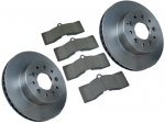 E13167 ROTOR SET-BRAKE-REAR-2 ROTORS-WITH 4 PADS-65-82