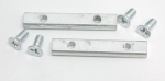 E13213 NUT PLATE SET-LOWER WINDSHIELD FRAME-WITH SCREWS-6 PIECES-56-62