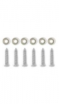 E13322 SCREW KIT-FORWARD SHIFT CONSOLE SIDE TRIM-SCREWS AND WASHERS-12 PIECES-77-82